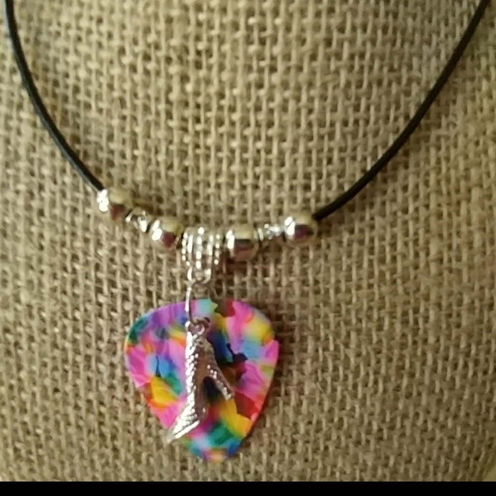 Hand Crafted High Heel Necklace